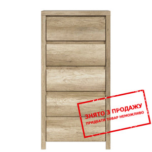 Комод Каспіан Дуб монумент KOM5S BRW...